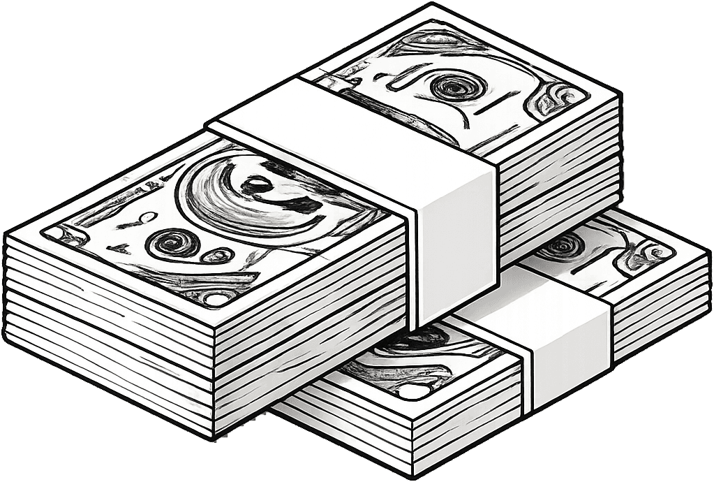 Stacks of cash Snowball keeps working